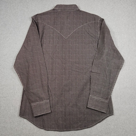 Stetson Shirt Mens 2XL Western Pearl Snap Long Sleeve Cowboy Rodeo - Picture 3 of 11